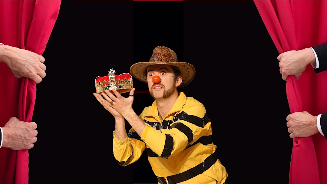 Playface: Taster in clown comedy