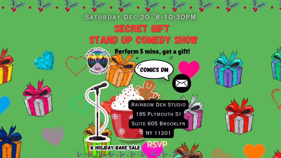 Holiday Secret Gift Stand Up