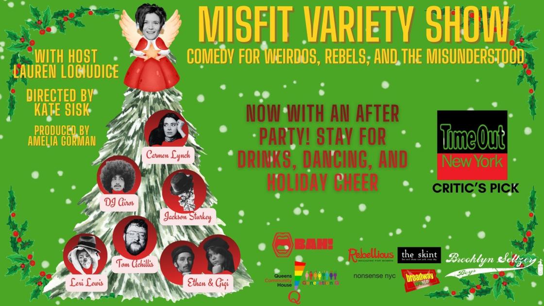 Misfit Variety Show: Comedy for Weirdos, Rebels, and the Misunderstood
